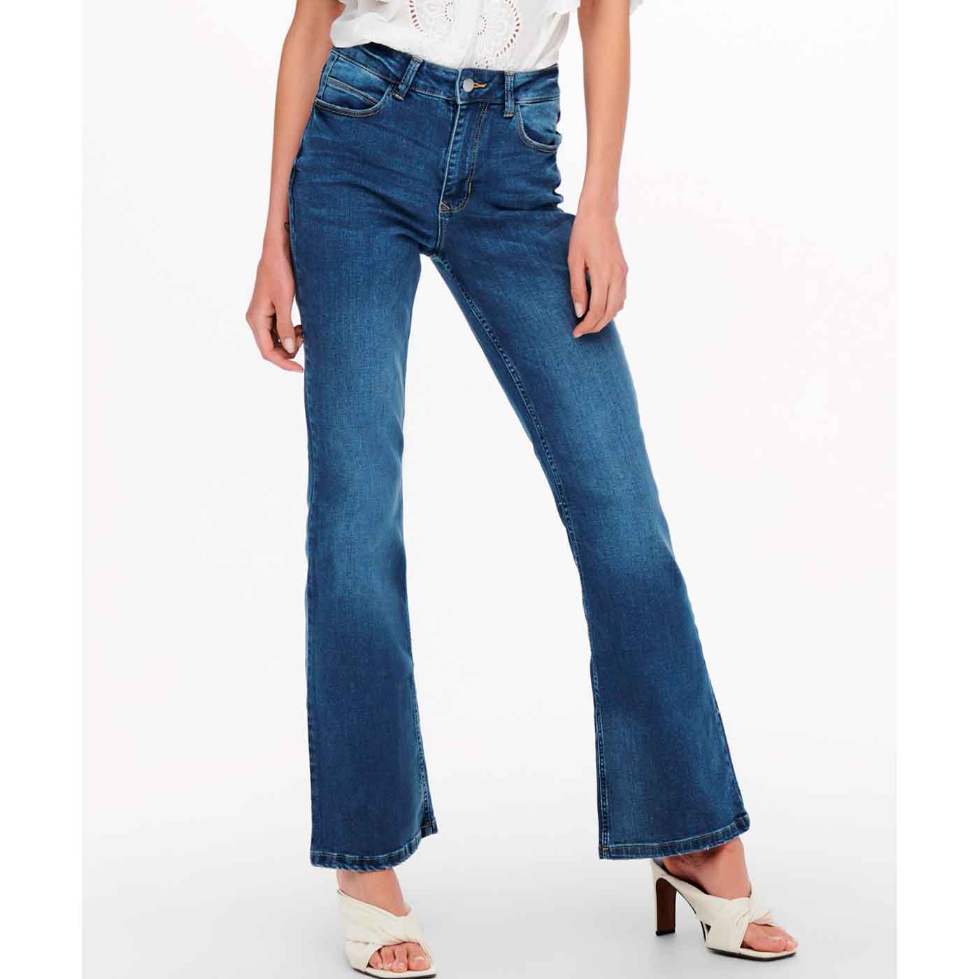 JACQUELINE DE YONG - JEANS - FLORA NEELA HW 15221571 - MEDIUM BLUE