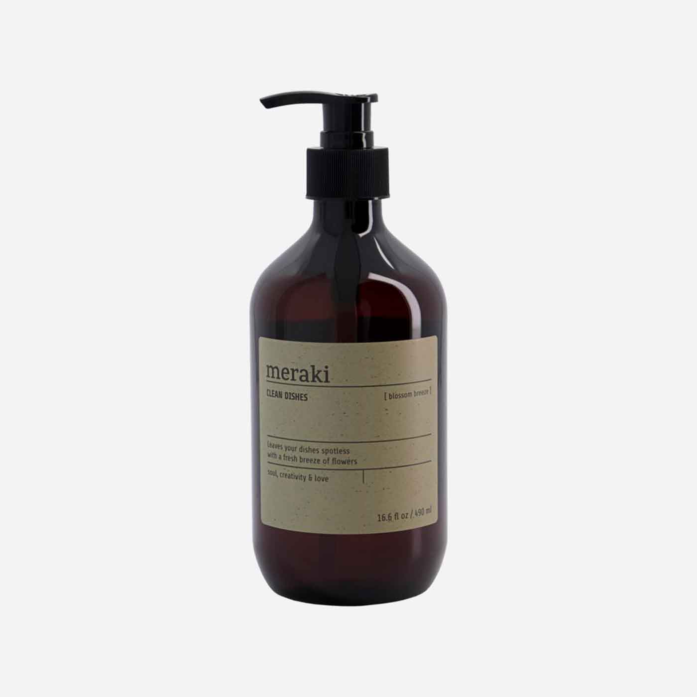 MERAKI - OPVASKEMIDDEL - BLOSSOM BREEZE  - 490 ML.